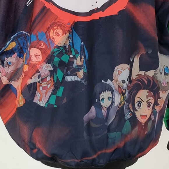 NEW anime Demon Slayer Kimetsu no yaiba tanjiro inosuke sweatshirt Unisex - Picture 5 of 5